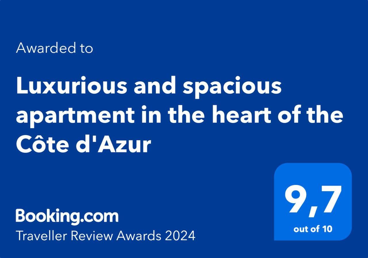 Luxurious And Spacious Apartment In The Heart Of The Cote D'Azur 로크포르레핀 외부 사진